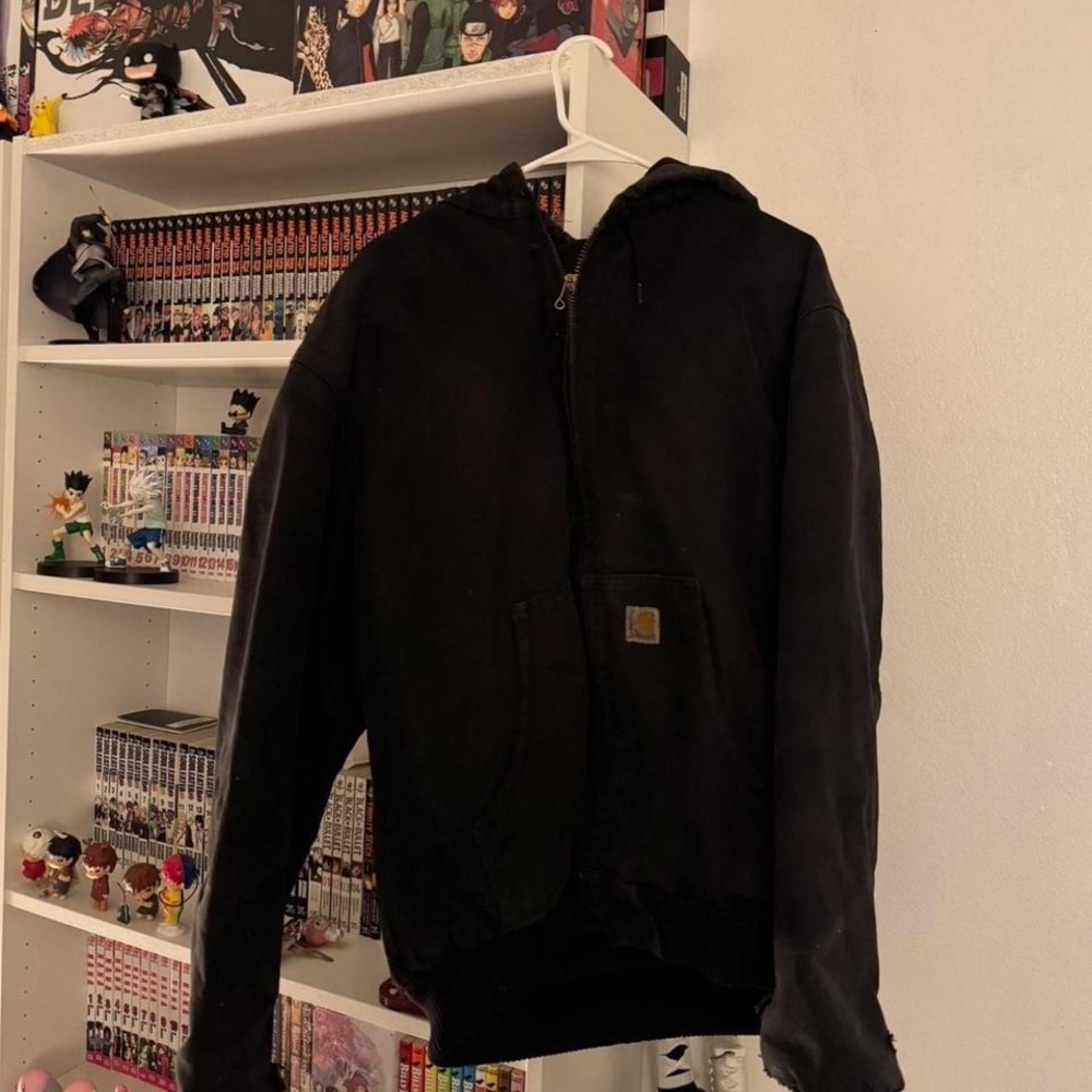 Black vintage Carhartt Detroit jacket